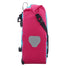 Sacoches vélo Ortlieb Back Roller Cyber 2x20L bleu et rose vue profil avec fixation solide et design urbain