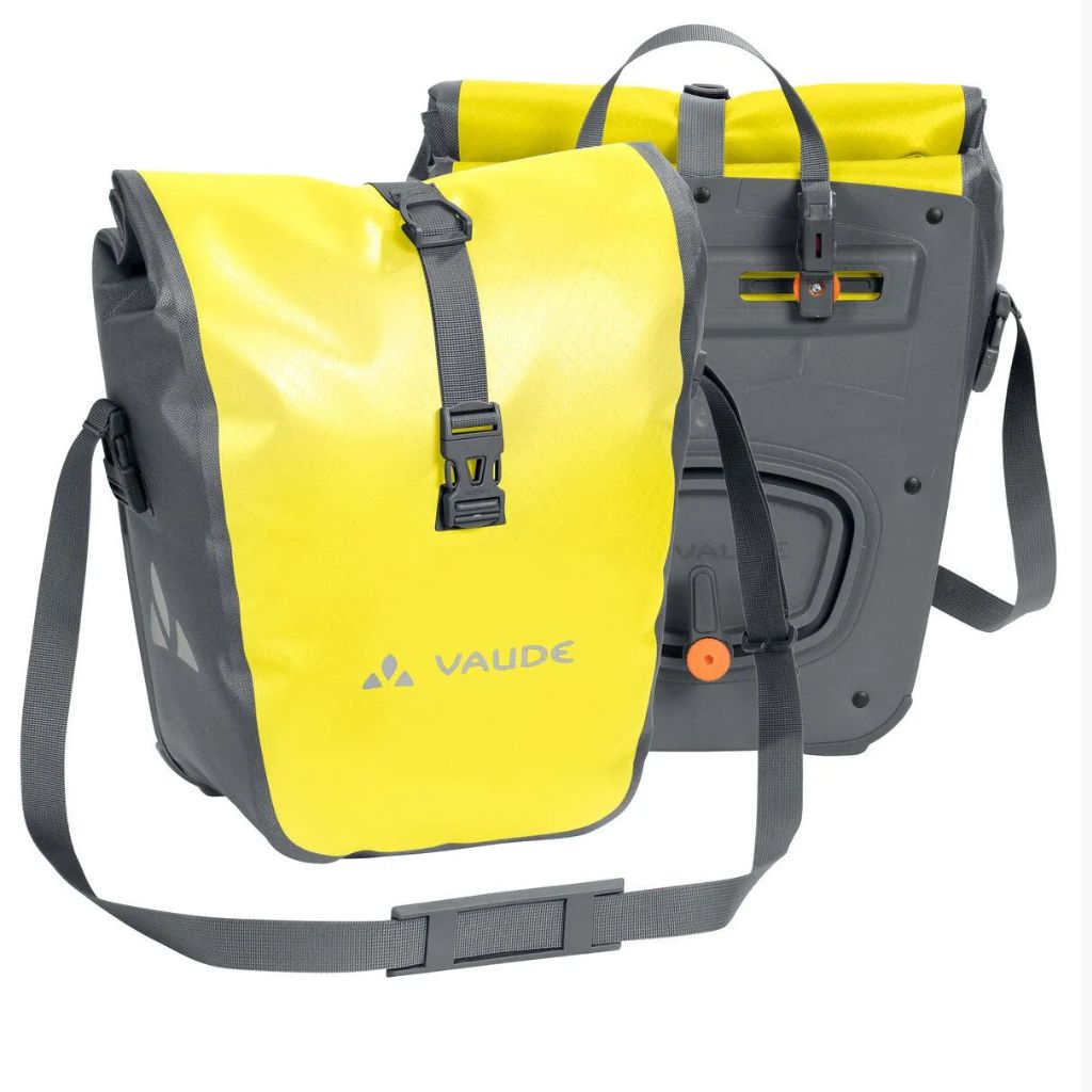 vaude fahrradtasche 14 liter Vaude Aqua Front Fahrradtaschen für vordere Gepäckträger 2 x 14L