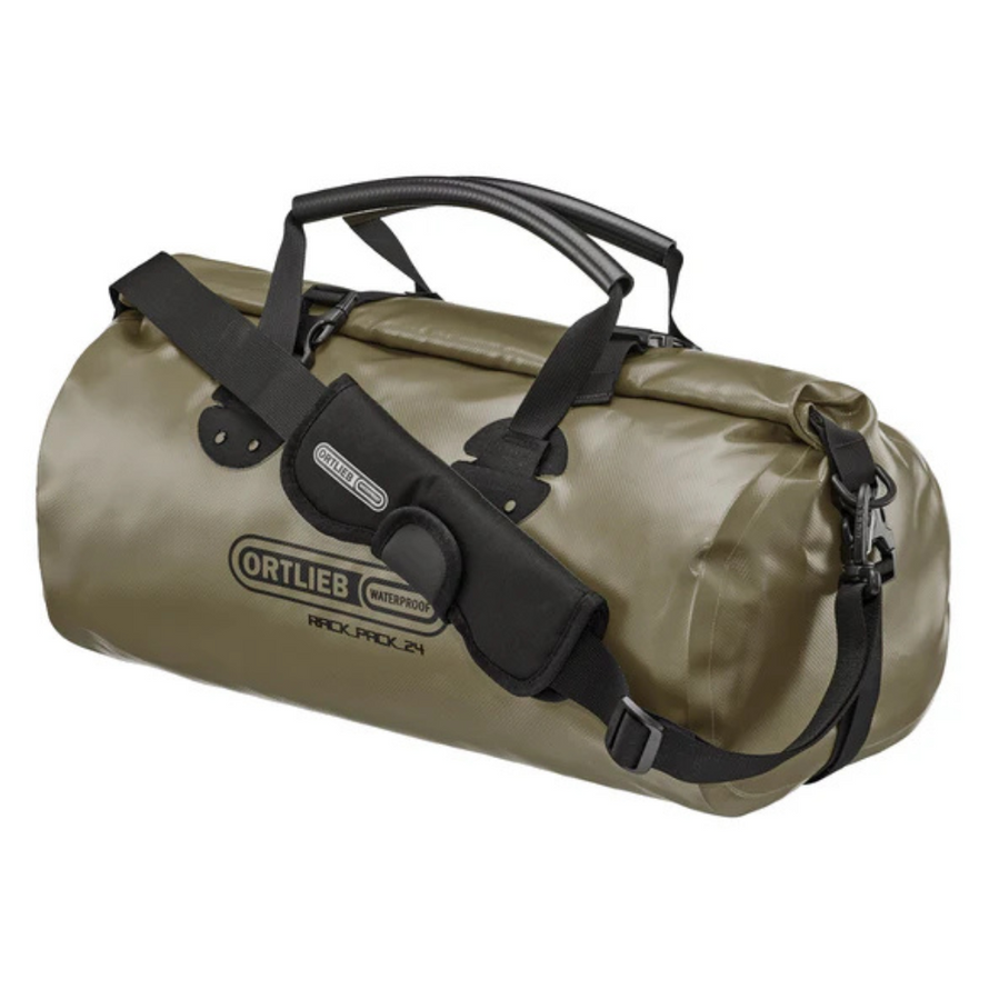 Sacs Rack Pack S 24 L Ortlieb vert kaki pour cyclotouristes
