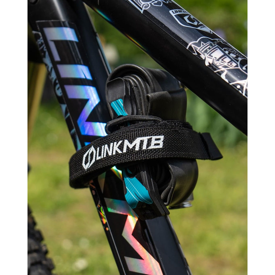 LinkMTB Enduro Attache à scratch pour transport outils vélo sur cadre
