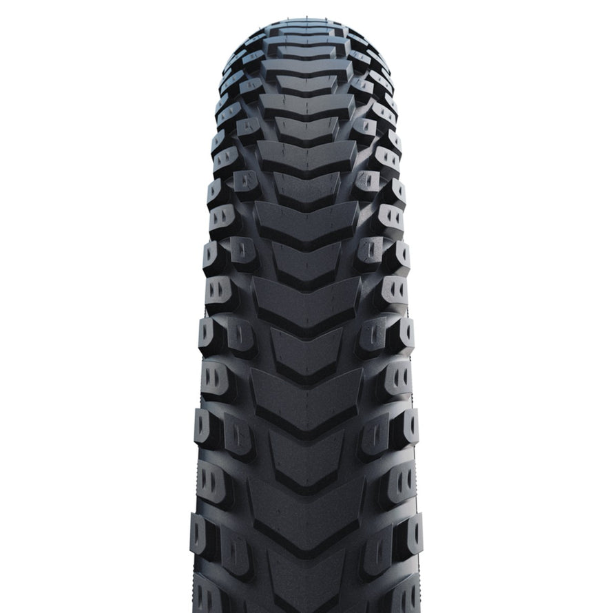 Pneu Schwalbe Marathon Mondial 700x28 pouces avec protection V-Guard et technologie DD PRO, tringle souple pour vélo