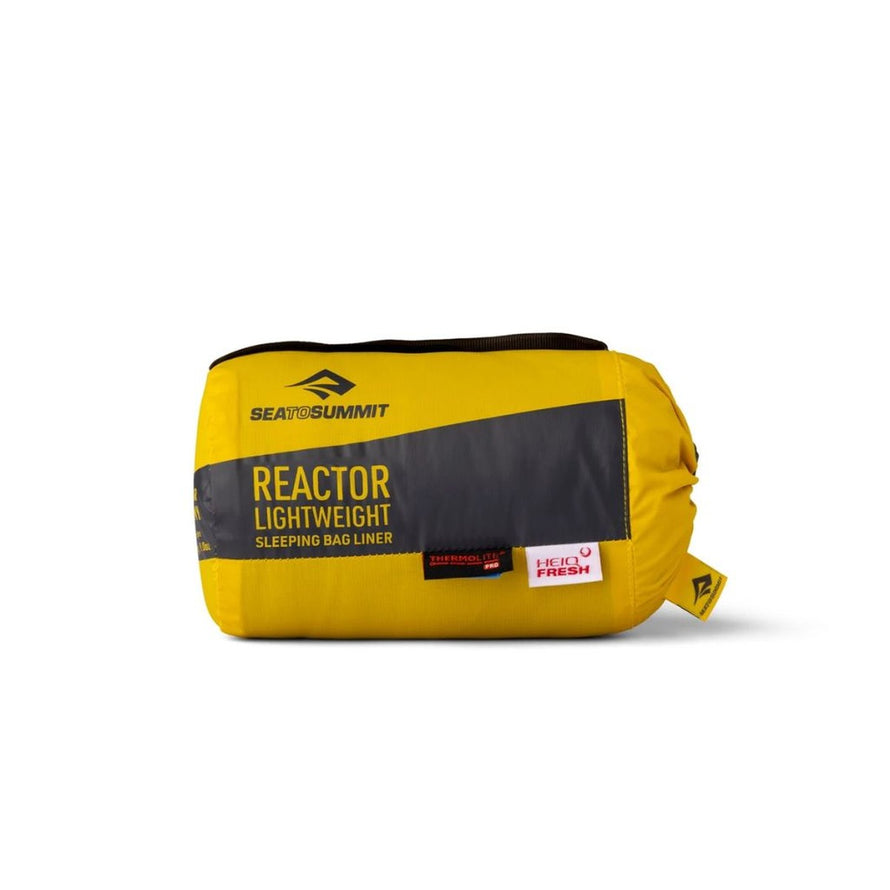 Doublure sac couchage Sea to Summit Reactor Lightweight isolante et compacte confort +4 degrés
