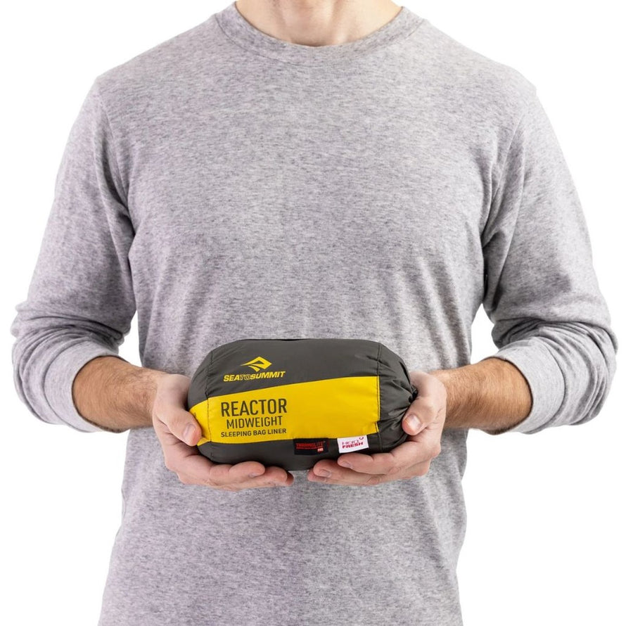Doublure sac de couchage Reactor Midweight +6° Sea to Summit pour camping et bivouac léger