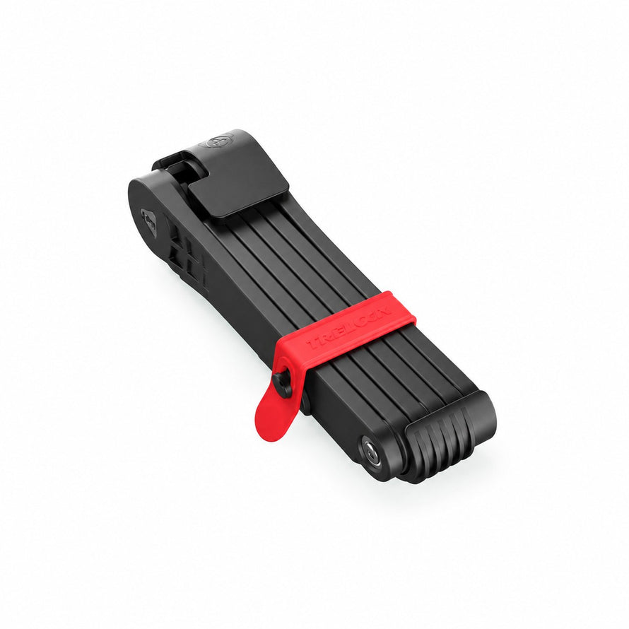Antivol pliant Seatylock Foldylock 110 cm noir et rouge avec certification Sold Secure Gold