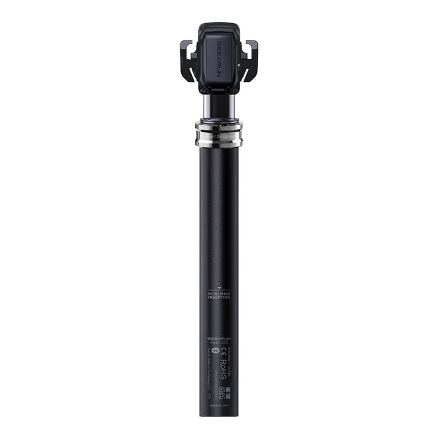 Tige de selle telescopique Seekrun S7 City avec commande bluetooth pour velo urbain, course 120mm