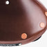 selle de vélo en cuir Flyer spécial Brooks antic brown vue des rivets en cuivre