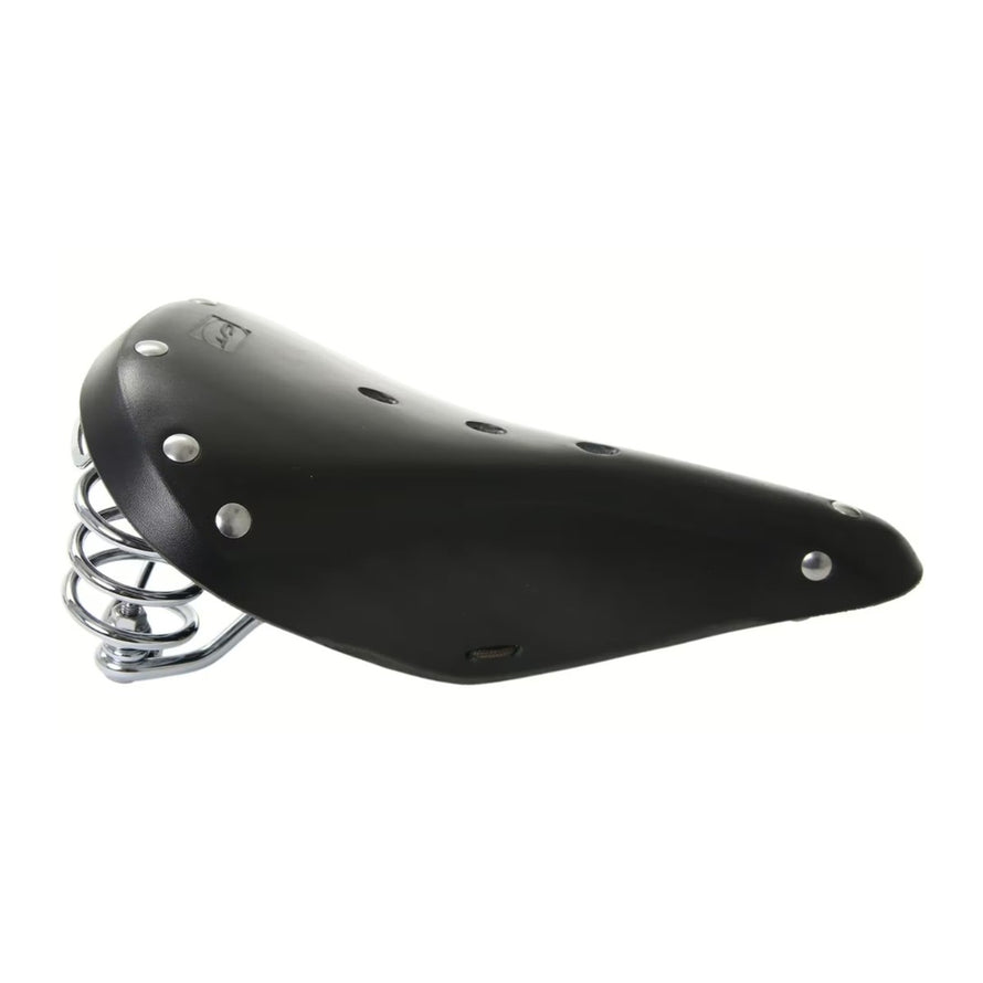 Selle cuir vintage Contec Classic Exclusiv Trekking marque 33, allie confort durable et élégance pour vélo trekking