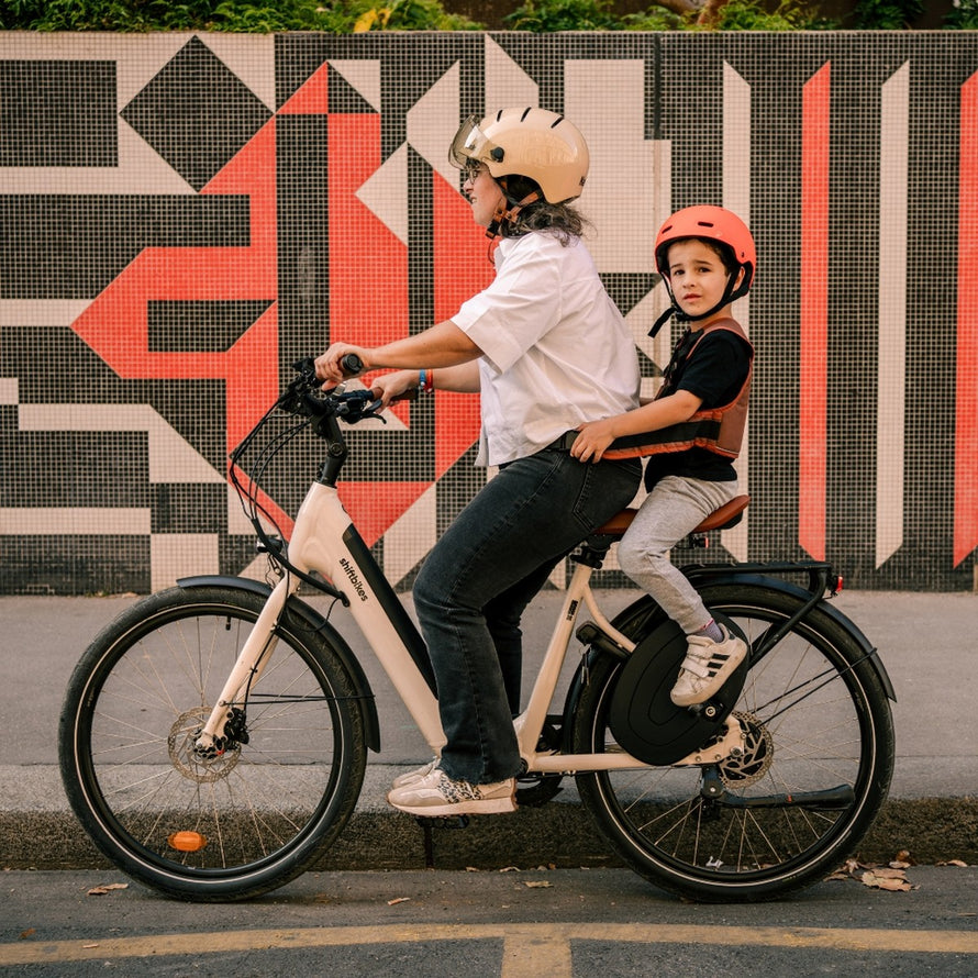 Selle Jallot biplace pour velo, siege ergonomique et securise pour enfant et adulte, ideal pour balades a deux