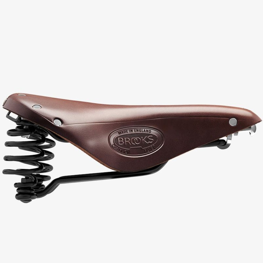 selle de vélo Brooks Flyer  cuir et avec suspensions