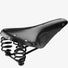 selle de vélo Brooks Flyer en cuir et avec suspensions black