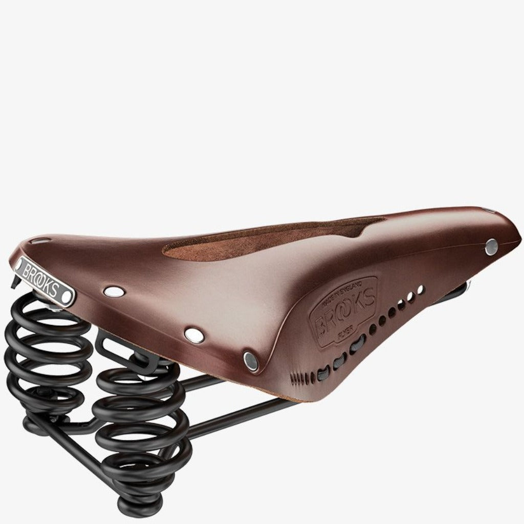 Selle de vélo cuir Brooks B67 Short Selle de vélo cuir Brooks B67 Short