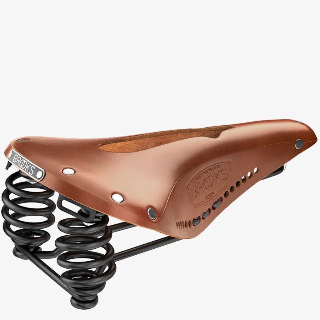 Selle de vélo en cuir Idéale Columbia Licence Christol Made Selle de vélo en cuir Idéale Columbia Licence Christol Made
