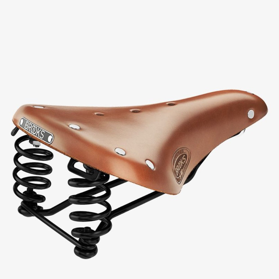 selle vélo Brooks FLyer Short cuir honey