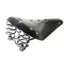 Selle vélo cuir Contec Classic Exclusiv Trekking marque 33, alliant confort et design vintage pour cyclistes exigeants