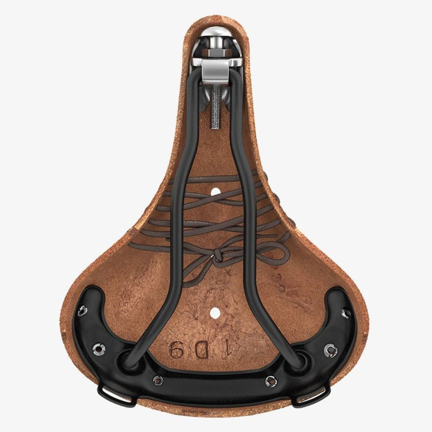 Brooks selle vélo en cuir B17 Short Softened vue dessous