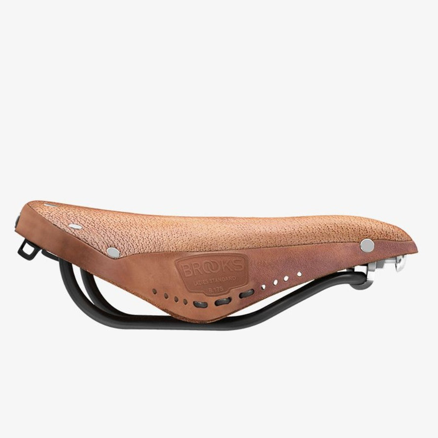 Brooks selle vélo en cuir B17 Short Softened vue de profil
