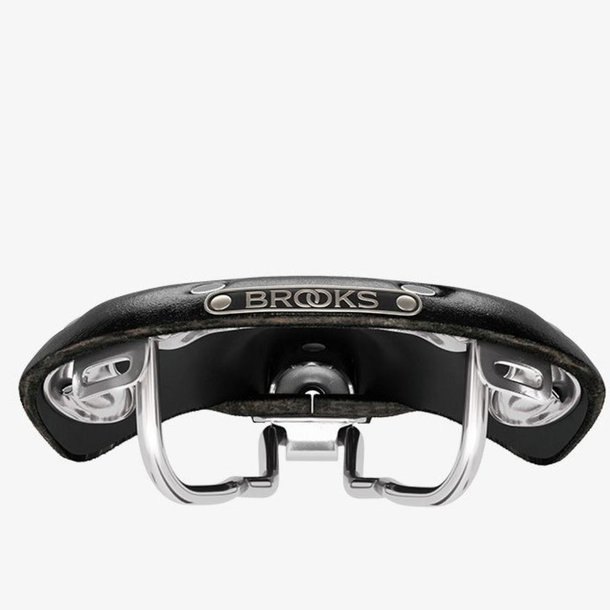Brooks selle velo en cuir Swallow B15 vue de derriere
