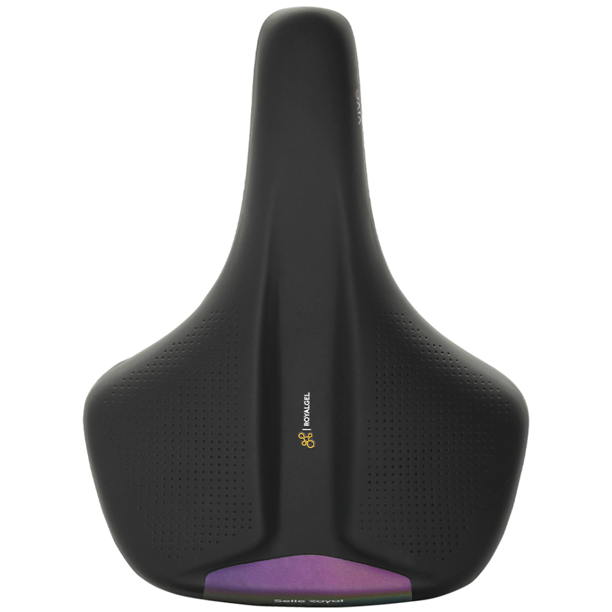 Selle de vélo imperméable Viso Relaxed Selle Royal, vue du dessus