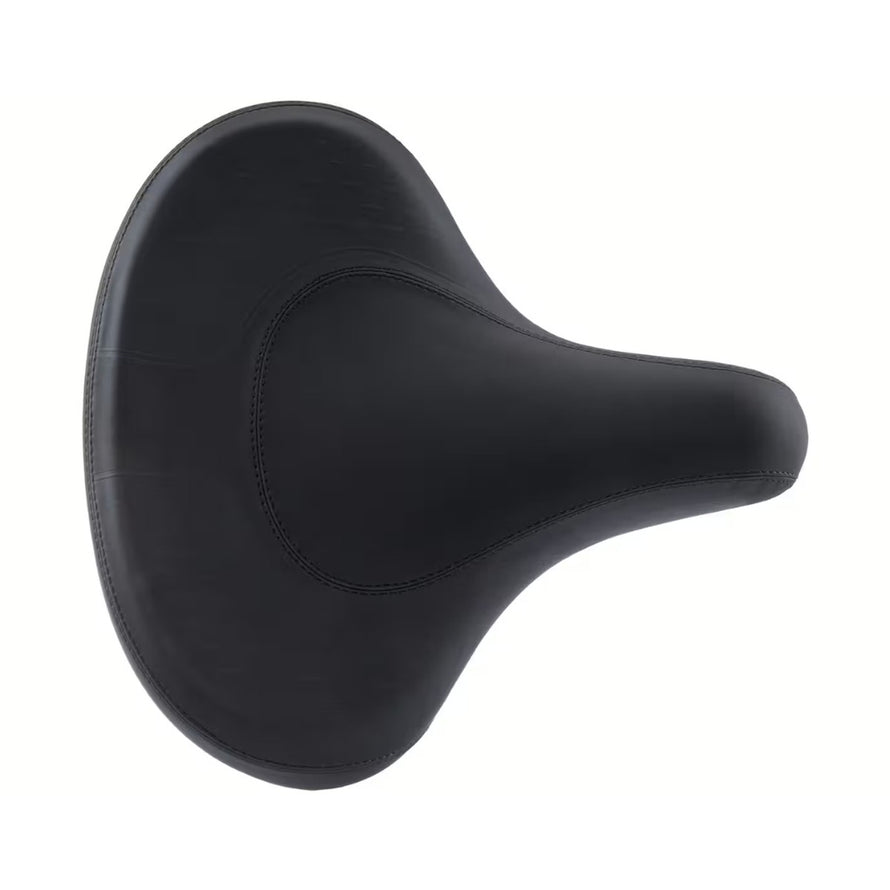Selle velo ville Contec Majestic a ressorts en cuir noir pour un confort agreable en ville