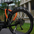 Antivol velo connecte Serea Smart Lock Swift D6 orange securisant velo avec controle par telephone