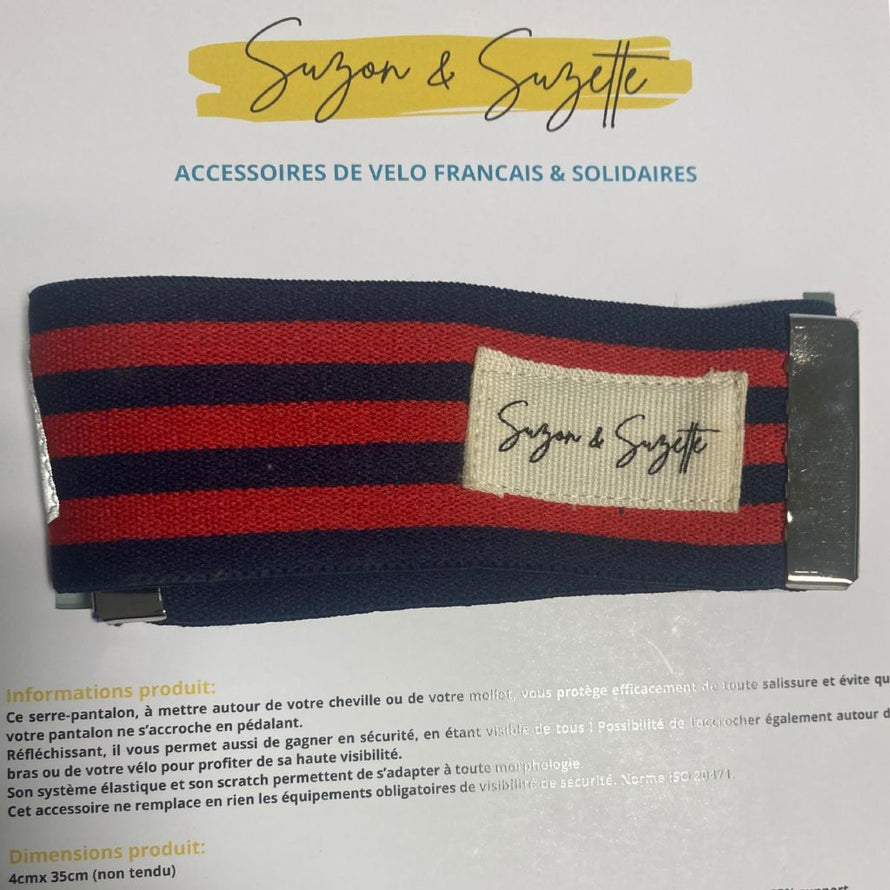  Reflektierendes Hosenband mit Klettverschluss Siméon von Suzon et Suzette