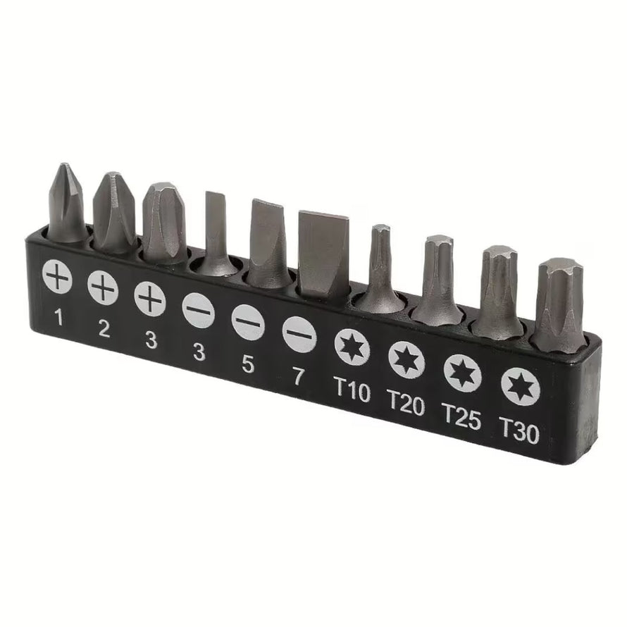 Set d embouts pour visseuse marque 33 modele Contec TFM-360 pour reparation velo precise et rapide