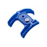 Support guide câble sous boîtier de pédalier Shimano SM-SP18-T en plastique bleu avec vis de fixation