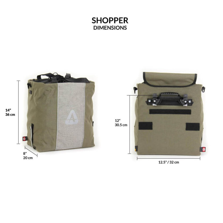 Arkel Shopper Cordura Fahrrad-Einkaufstasche