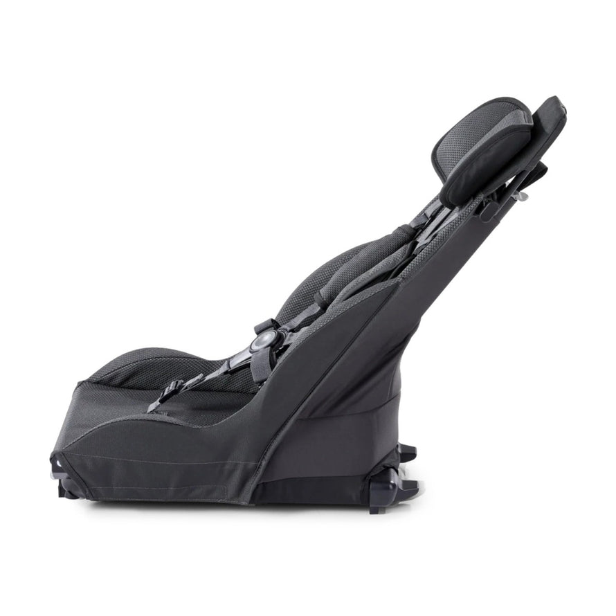 Siege enfant Croozer Yuuna Premium pour remorque velo avec protection tete et harnais securite ajustable
