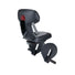 Siege enfant Polisport Guppy Junior sur porte bagage arriere MIK HD avec dossier et repose-pieds ajustable