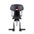 Siege enfant Polisport Guppy Junior sur porte-bagage arriere MIK HD vue arriere avec fixation et sangle de securite