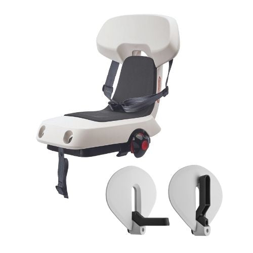 Siège enfant pour vélo Guppy Junior blanc - Polisport - #1