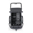 Siege enfant Yuuna Croozer pour remorque velo avec harnais ajustable et confort optimal pour balades en famille