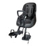 Siege velo avant Bobike Exclusive Evolve Mini ICR noir pour enfants de 9 a 15 kg avec harnais securite