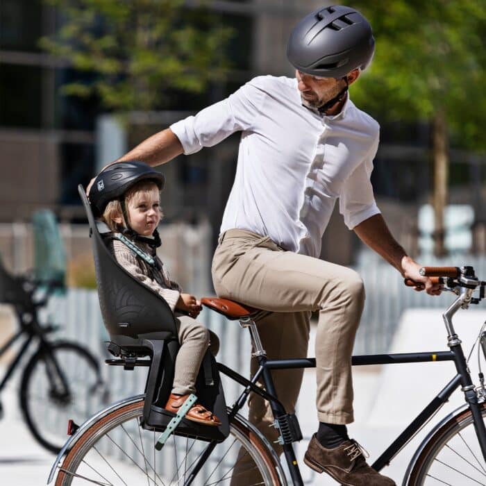 Impermeabile Per Seggiolino Bici Sunnybaby - Con Maniche, Nero, Riflettente - Foto 1