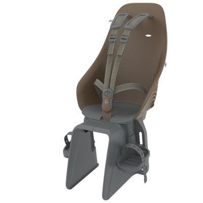 Siège vélo enfant arrière sur porte-bagages Urban Iki marron - #1