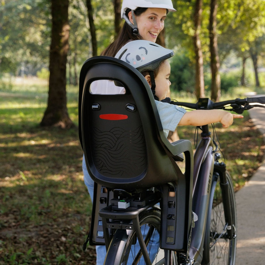 Polisport Siège vélo enfant Groovy MIK-HD 9 mois à 6 ans