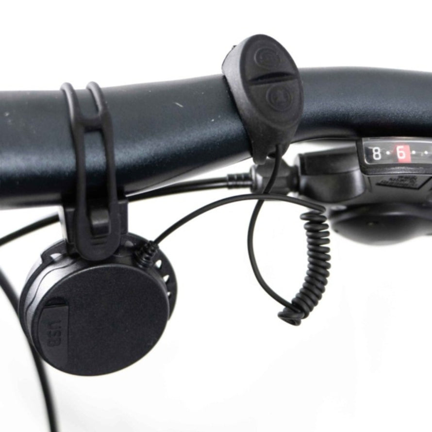 Sirene velo 4 alarmes CoolRide avec fixation sur guidon pour securiser votre velo efficacement