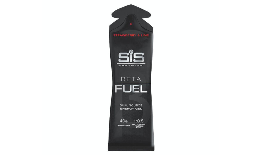 energie gel rennrad Sis Beta Fuel Energiegel Orange oder Erdbeere für Ausdauer beim Radfahren