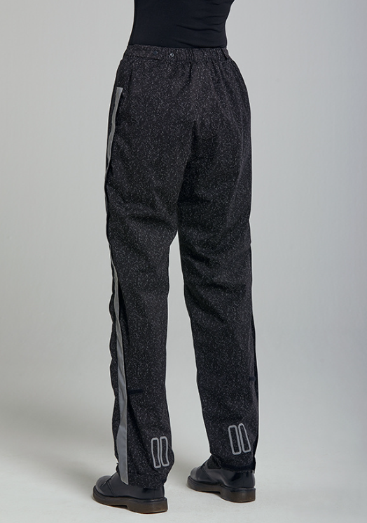 Wasserdichte Damen-Fahrradhose mit hoher Sichtbarkeit Skane Basil