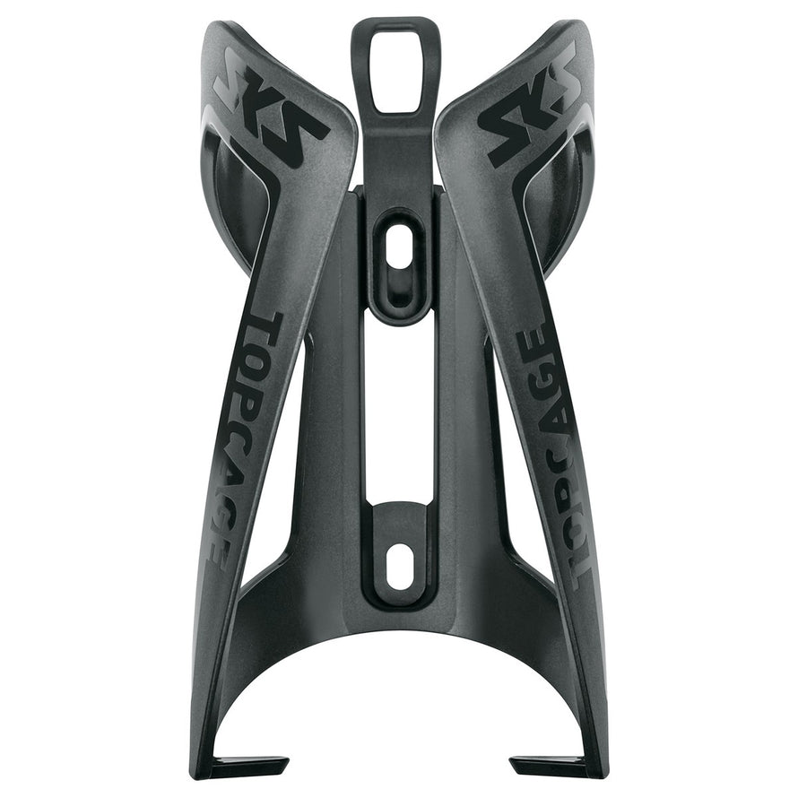 Porte-bidon SKS Topcage noir léger et résistant pour vélo, maintien sécurisé de la bouteille