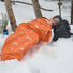 Sac de couchage Bivvy Escape Light SOL orange pour bivouac hivernal et isolation thermique optimale