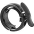 Sonnette vélo Knog Oi Bell Prima Large noire design moderne et compacte pour guidon