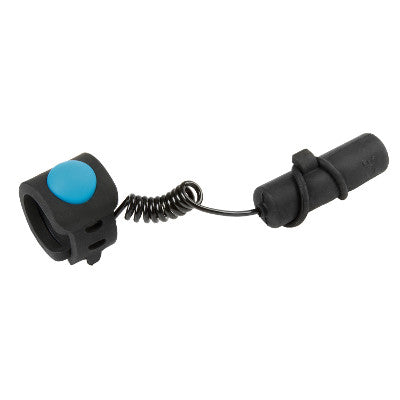 Sonnette électronique Vélo - Rechargeable USB, 150mAh, Puissante (plusieurs Sons), étanche, ABS, Diamètre 22-31.8mm, VTT Route BMX