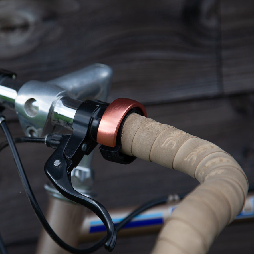 Sonnette pour vélo Knog Oi Classic Cuivre Large - #3