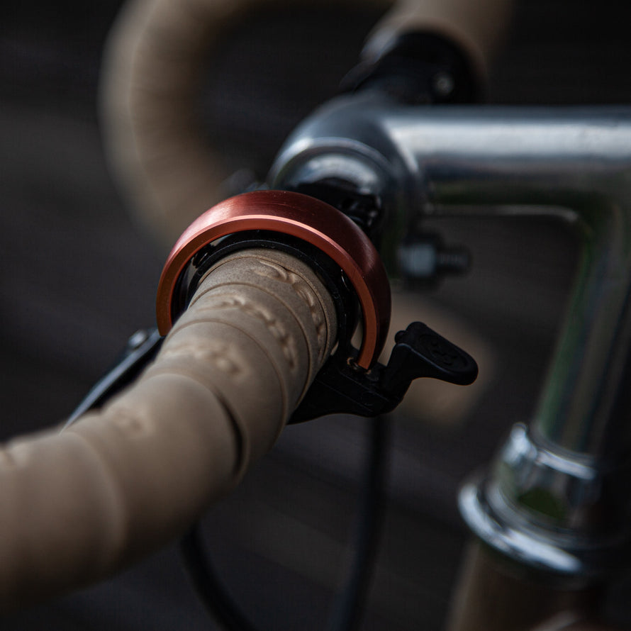 fahrradschloss knog Knog Oi Modische Fahrradklingel Copper