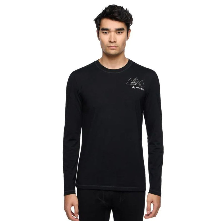 Langärmeliges Merino-Unterhemd Vaude Herren Monviso II