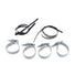 Fixations et sangles pour sacoches Sporfabric vintage S15 2x15L pour vélo, robustes et ajustables