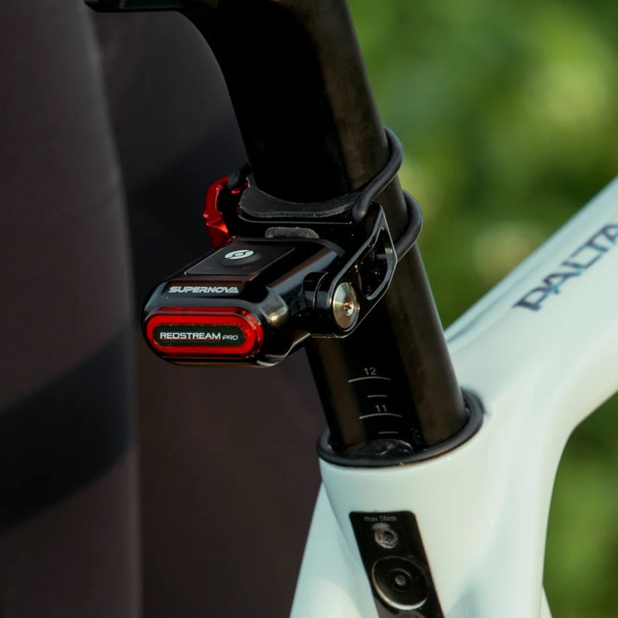 Kit eclairage velo Supernova Redstream Series avec leds compactes pour une visibilite et securite optimale
