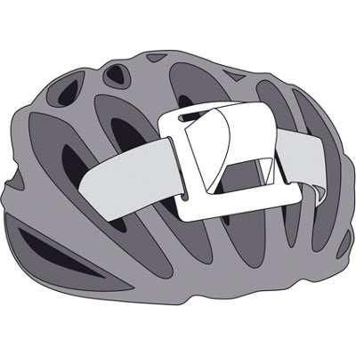 Support sur front pour feu vélo avant - #2